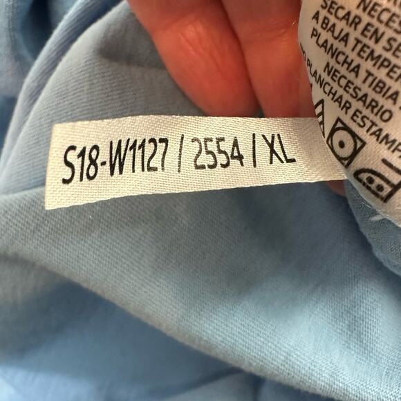 Life is Good Classic Fit Crusher Tee Size XL Blue Made in Peru - Picture 5 of 7